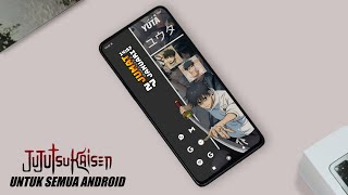 Setup JujutsuKaisen - Best Nova Launcher Setup 2023 screenshot 4