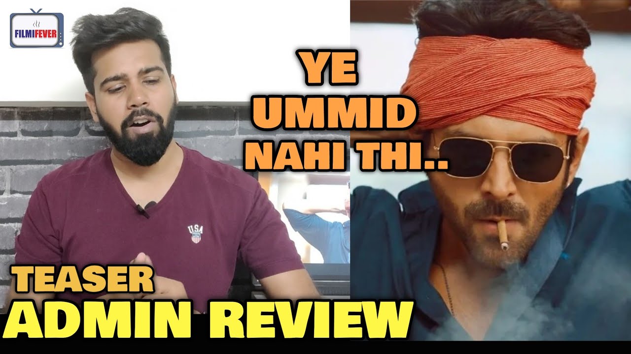 Shehzada Teaser REVIEW | Admin Ravi Gupta REACTION | Kartik Aaryan