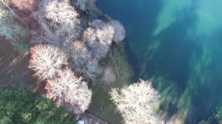 4k drone footage round lake, Florida