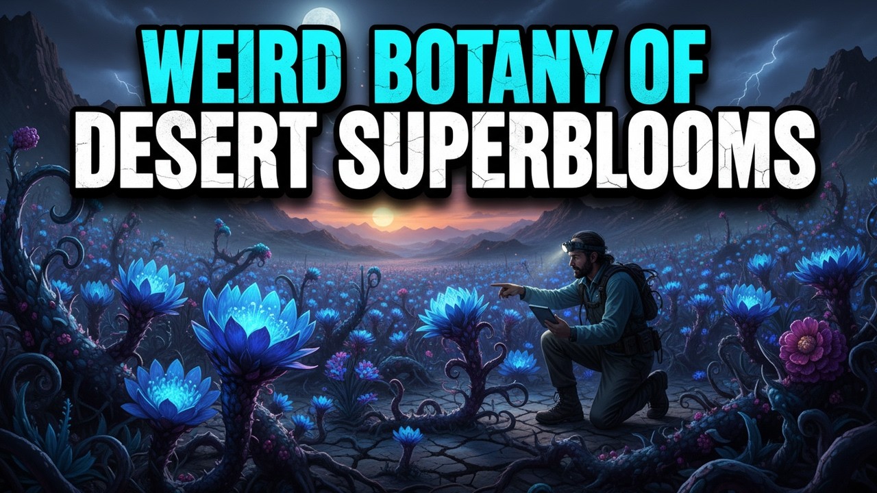 Boring Science For Sleep | WEIRD Botany of Desert Superblooms
