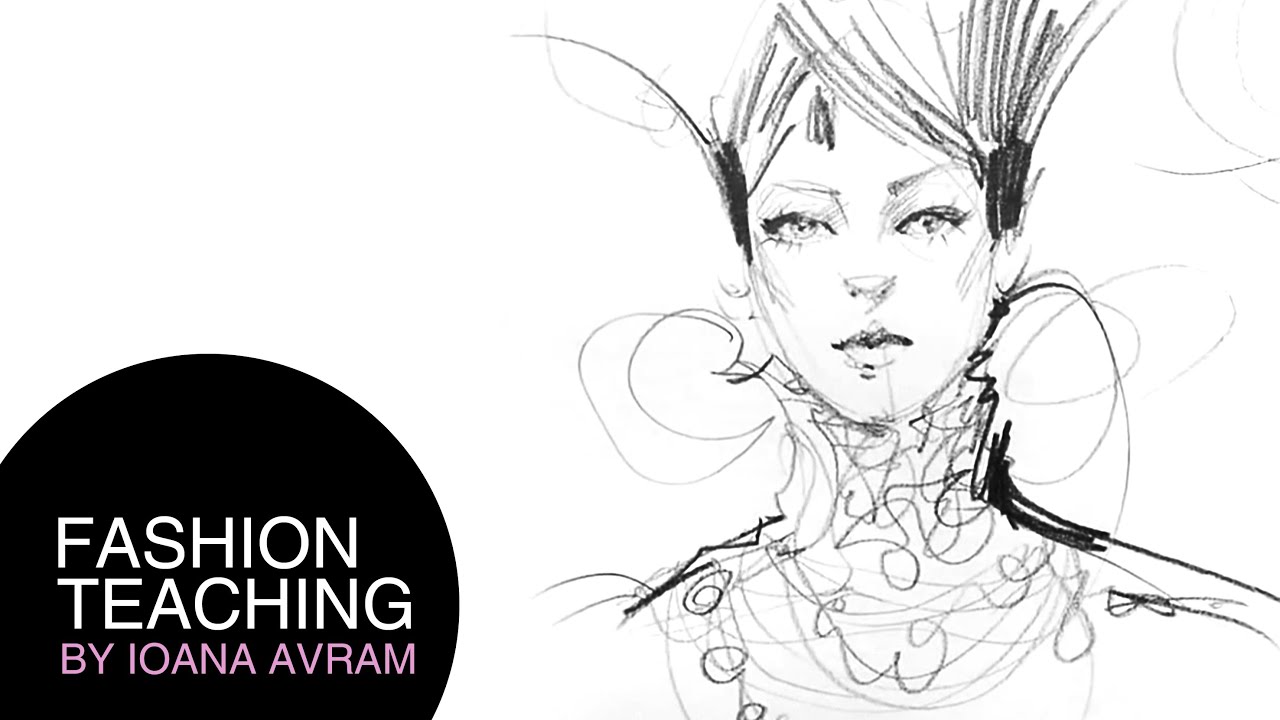 How To Draw Faces in Fashion Illustration Step by Step  Fashion and  Beauty Illustrator Rongrong DeVoe