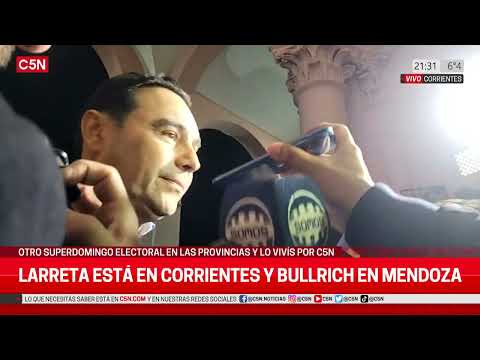Gustavo VALDÉS celebró junto a LARRETA: "Tuvimos una VICTORIA muy CONTUNDENTE"