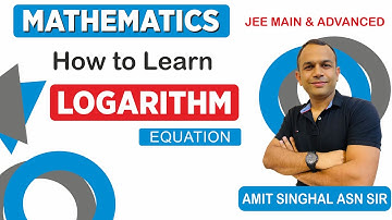 FOM | Logarithm Equation Problems | Class 11th XI | IITJEE | CBSE | Board |