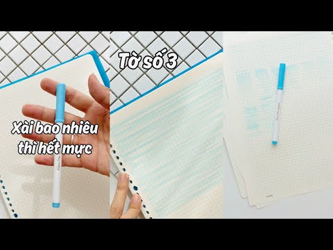 Video 1 Cây Fiber Pen Xài Bao Nhiêu Thì Hết Mực ll Happy... - youtube