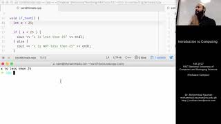 Intro to Computing 23 - Void, Branching and Repetition (Urdu)