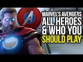 Marvel's Avengers All Characters Explained & Who You Should Play (Marvel Avengers All Characters)
