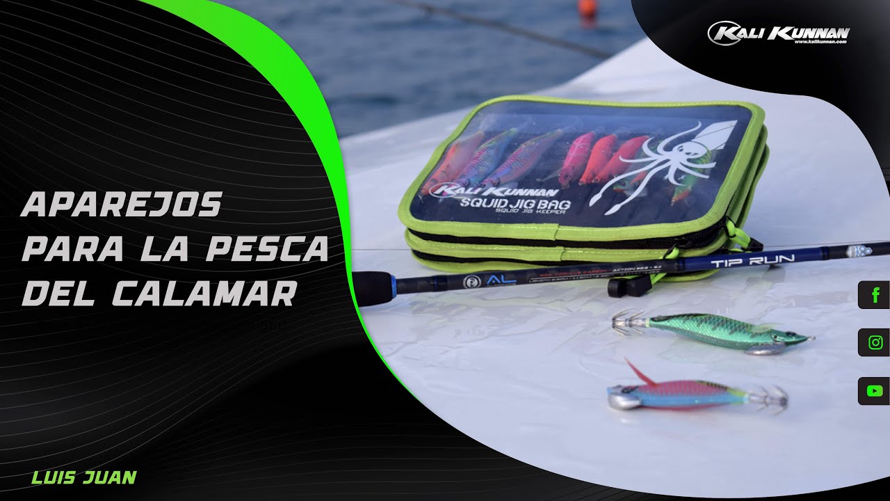 Aparejos para la pesca del calamar - Kali Kunnan