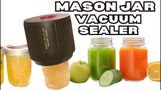 MASON JAR VACUUM SEALERS | Models #VP05 & #VP06