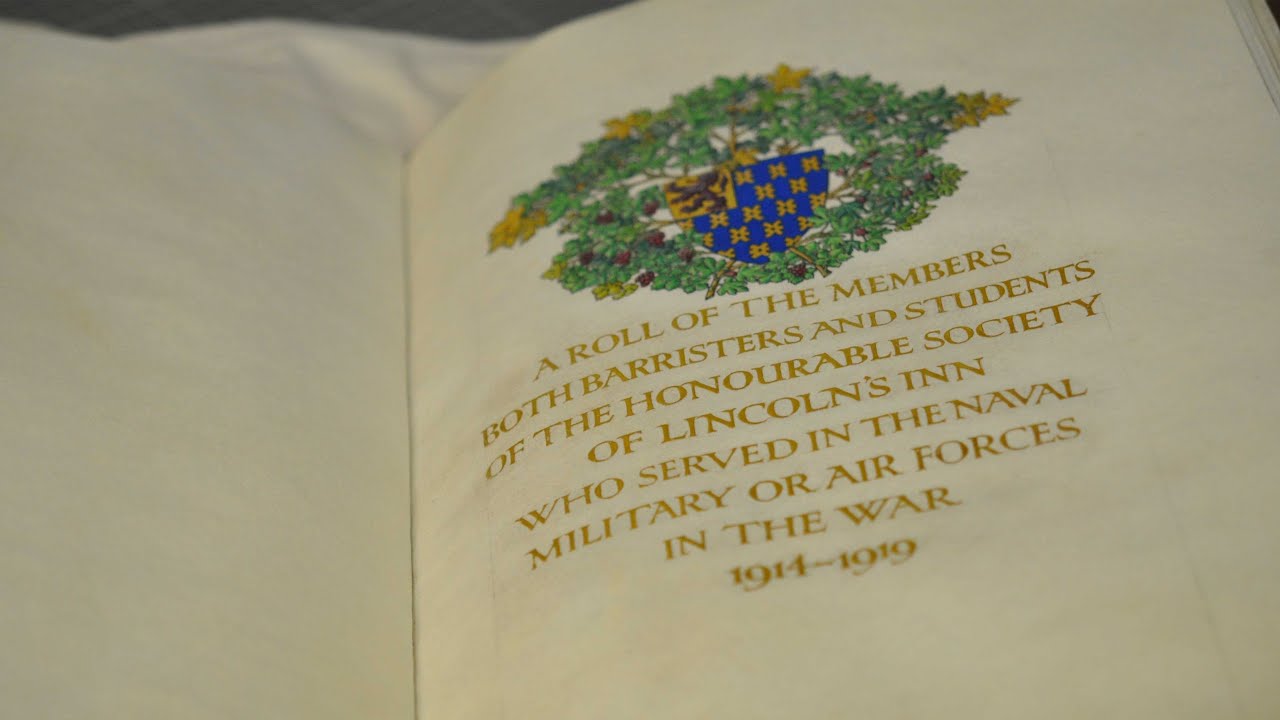 Into the Archives: Roll of Honour (World War I)