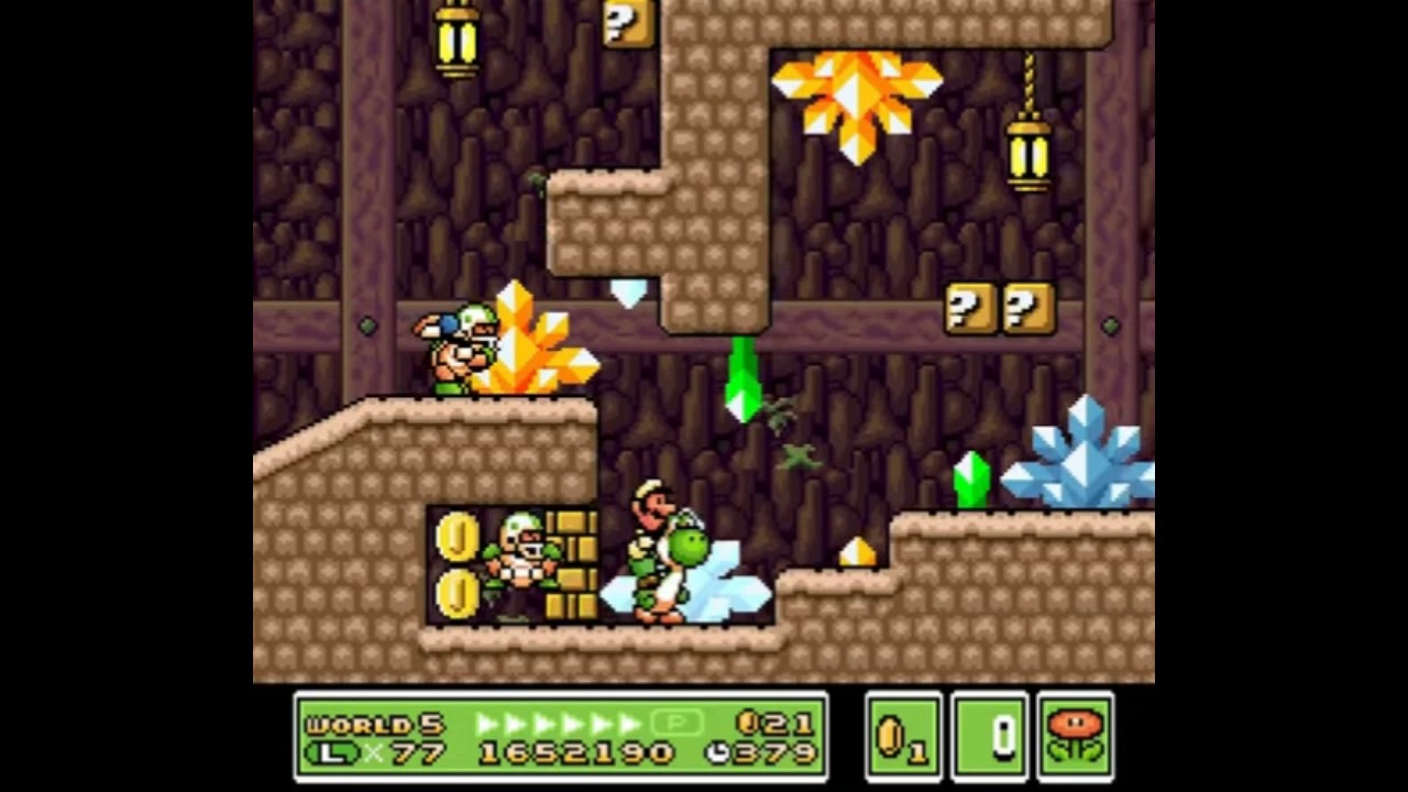 SMW Custom Music - Super Mario World 2: Yoshi's Island - Underground ...