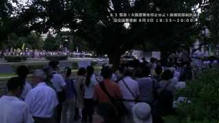 20120803　8･3 緊急！大飯原発を停止せよ！首相官邸前抗議 2/6
