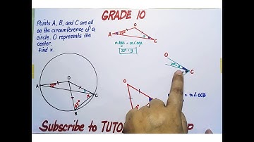 Grade 10 | Circle Theorem | Two Radii And A Chord | By Tutor Marife MCP