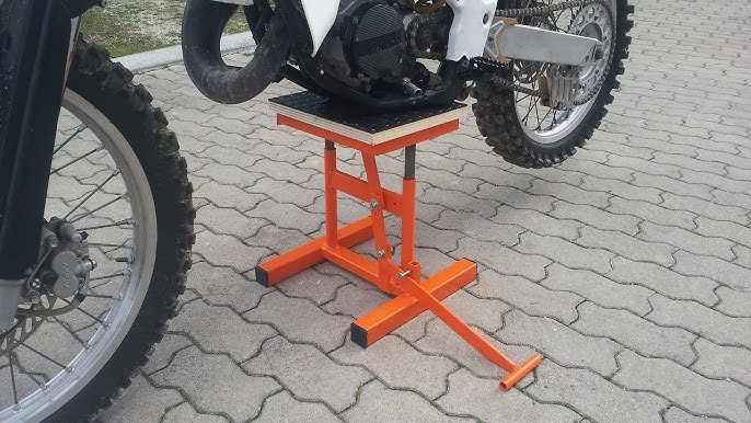 😃✌🏻 CABALLETE para MOTO casero LOW COST // DIY homemade motorcycle stand  
