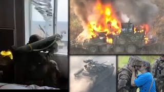 🔴 Ukraine War Update - Heavy Fighting On Zaporizhia Front • Moscow Attacked By Drones • KA-52 Downed