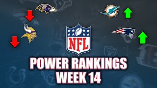Week 14 NFL Power Rankings!