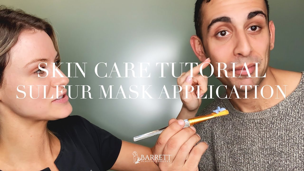 Skin Care Tutorial | ZO Sulfur Mask | Barrett Plastic Surgery | Los Angeles