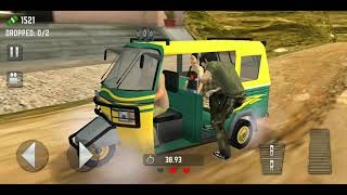 Offroad Tuk Tuk Auto Rickshaw Driving Simulator Game - Auto Simulator - Android Gameplay #3 screenshot 5