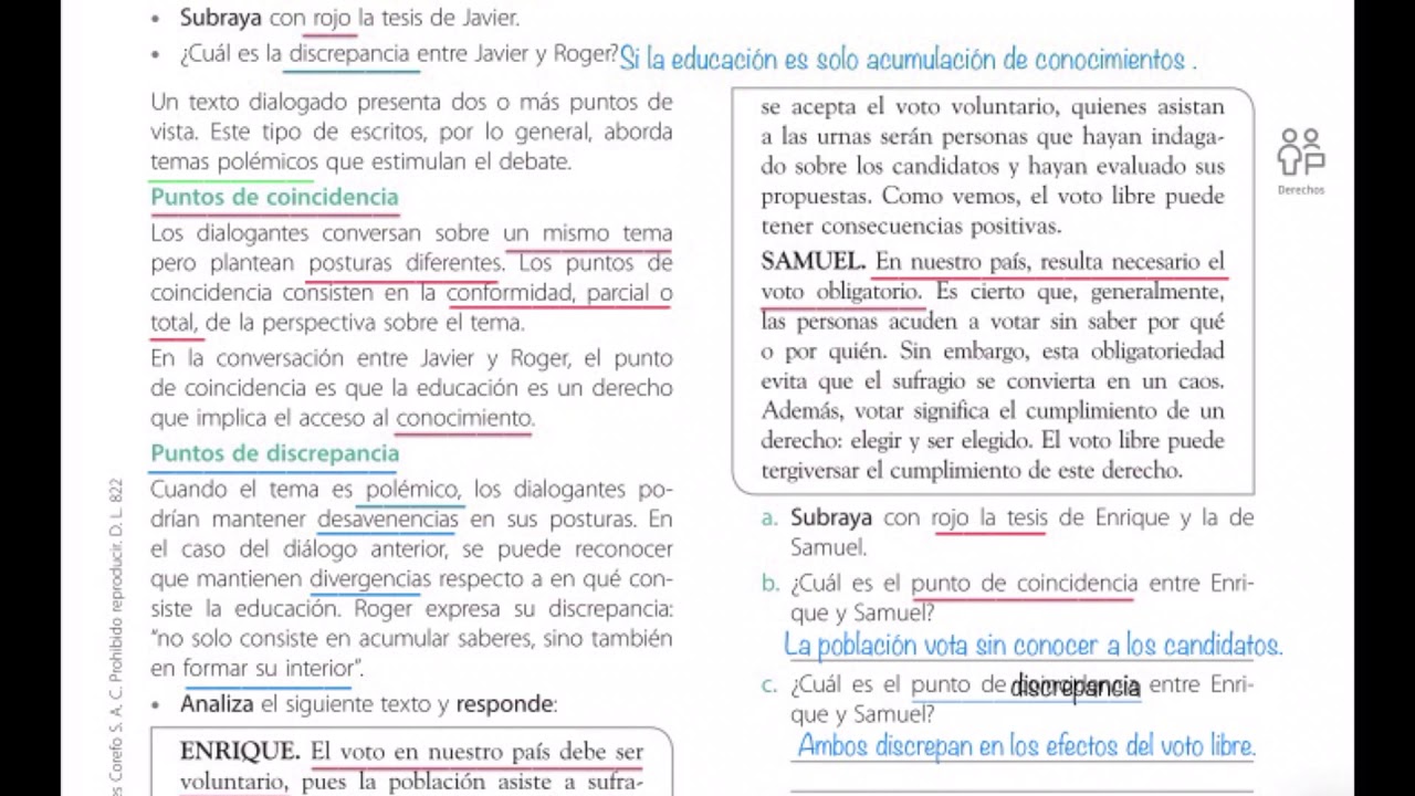 Clase 5 RV 5sec Puntos de coincidencia y de discrepancia. - YouTube