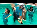 Bussines Secretaries jumps into the Pool #video #pool #wet