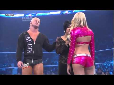 [WWE]Smackdown - Vickie/Dolph Ziggler"LayCool" vs KellyKelly "Edge" - Segment.mp4