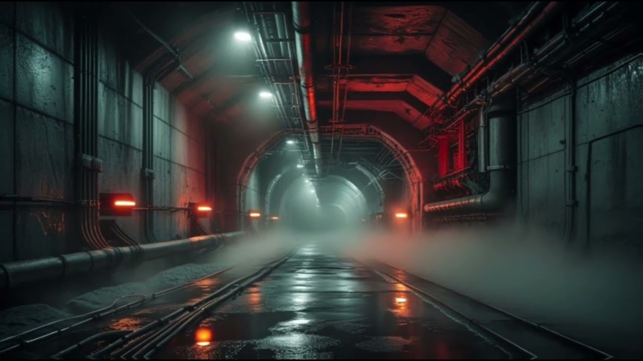 BELOW THE CITY | Dark Cyberpunk Techno