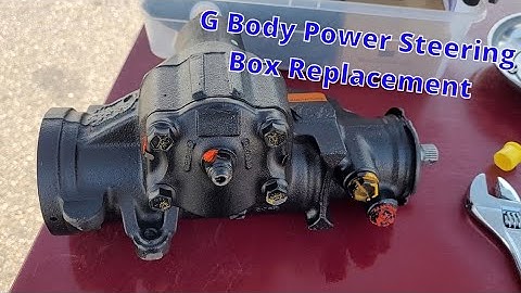 Power Steering Box Replacement on the El Camino