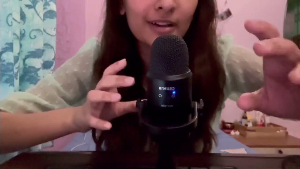 ASMR spiders crawling up your back rhyme | Trying @lilabxasmr 🫶🏻 fav