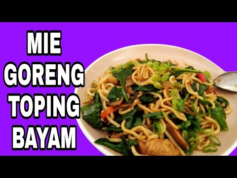 Resep Mie Goreng Bayam