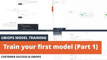 Train your first model with UbiOps (Part 1)