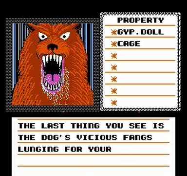Uninvited - Death by dogs(NES Version)