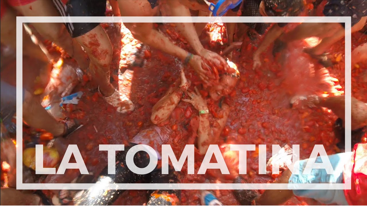 WORLD’S LARGEST TOMATO FIGHT | La Tomatina 2016