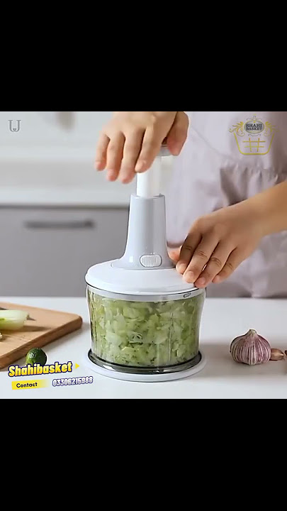 Manual Food Processor Vegetable Chopper, Portable Hand Pull String Garlic  Mincer Onion Cutter for Veggies, Ginger, Fruits, Nuts, Herbs, etc, 650 ml