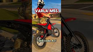Varla M5s😻use code “Avi” #surron #ebike #dirtbike Varla M5s😻use code “Avi” #surron #ebike #dirtbike