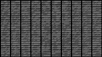 🎥Binary Number Background 01[Free to use Overlay]🎥