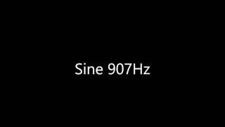 Sine 907Hz Audio Only