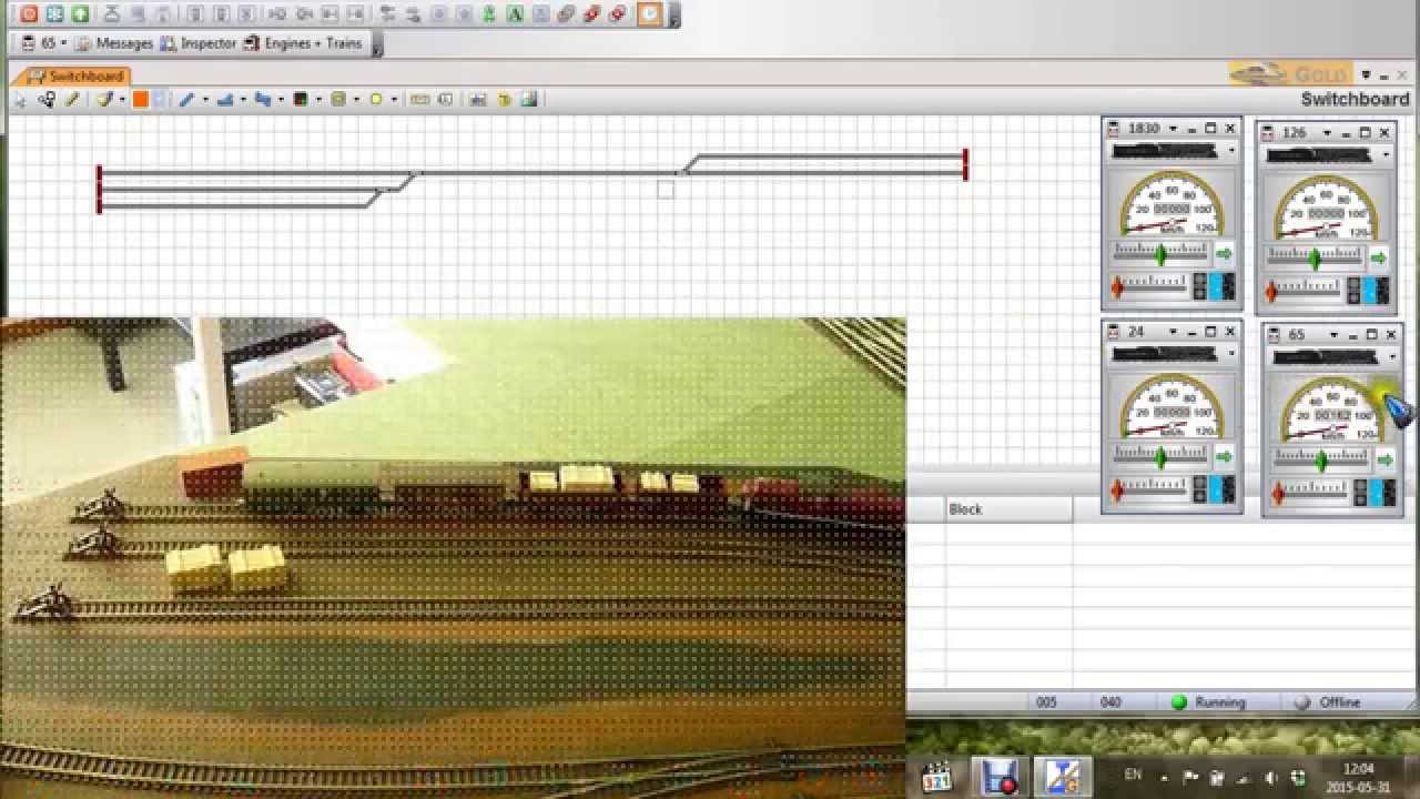 Create Train Control Traincontroller 03: Create a Switch Panel - YouTube