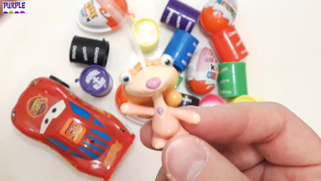 kinder-surprise-eggs-kinder-joy-egg-cars-toys-kids-video-youtube