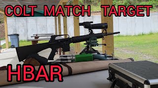 COLT HBAR MATCH TARGET A2 ACCURACY RESULTS