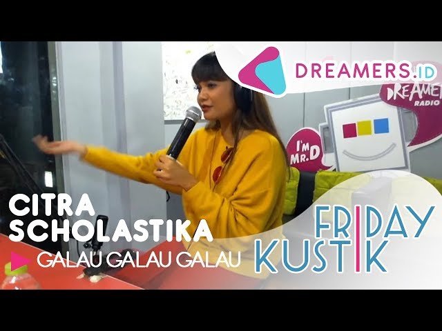 CITRA SCHOLASTIKA - Galau Galau Galau LIVE AT FRIDAYKUSTIK class=