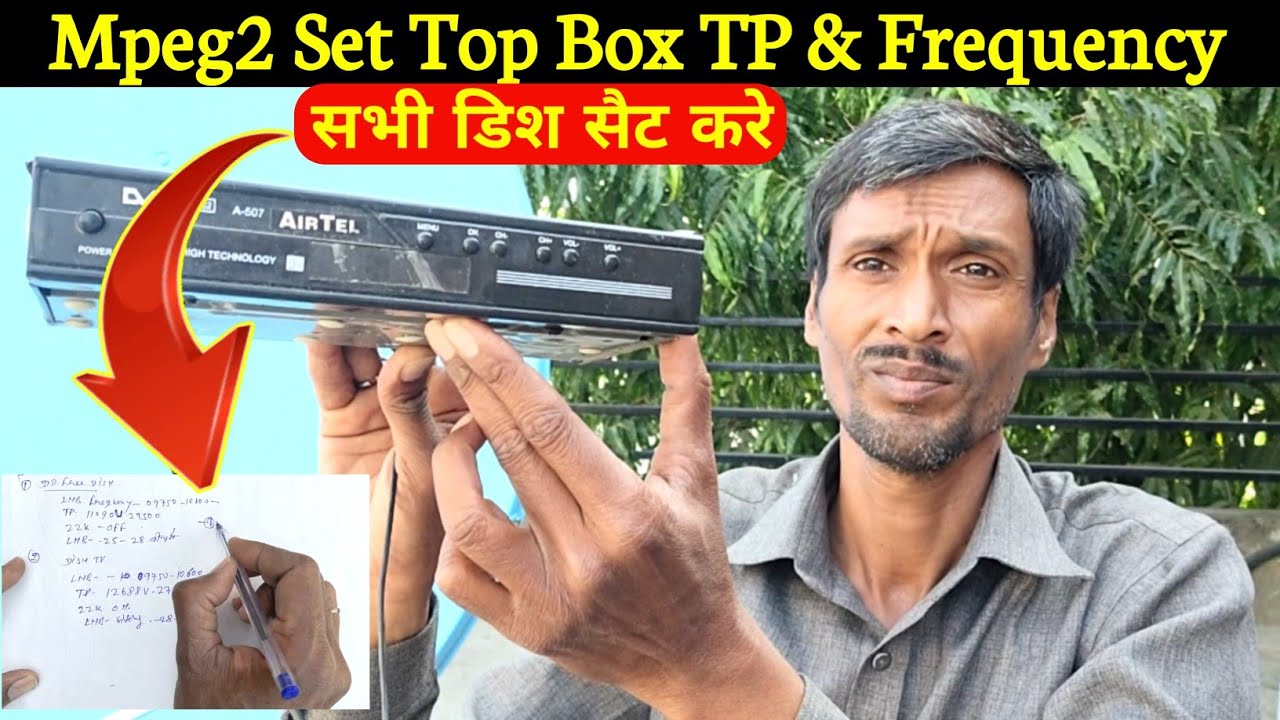 All Dish Frequency Mpeg2 Set Top box All Dish Frequency List 2022
