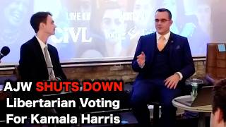 AJW DESTROYS Libertarians For Kamala