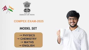 Compex Exam Model Set Question with Detailed Solution | #compexexam #maths #compex2025
