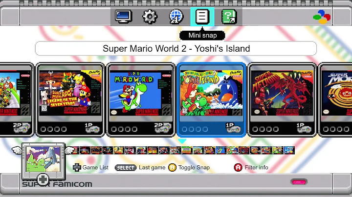 SNES Classic Theme for Attract Mode Release