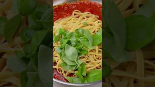 Celebrity Pasta with Basil & Tomato Sauce #asmr #asmrfood #food Profile