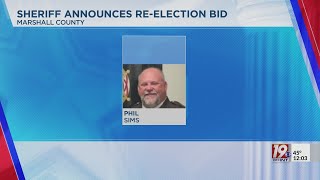 Marshall County Sheriff Phil Sims announces re-election bid | Dec. 1, 2025 | News 19 at Noon
