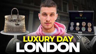 Inside My London Day as a Personal Shopper (Luxury Boutiques, VIP Watches, Food)
