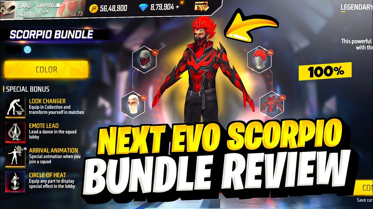 Next Evo Bundle Review Free Fire | ob 39 update changes Free Fire | Free Fire New Event |SaaD GaminG