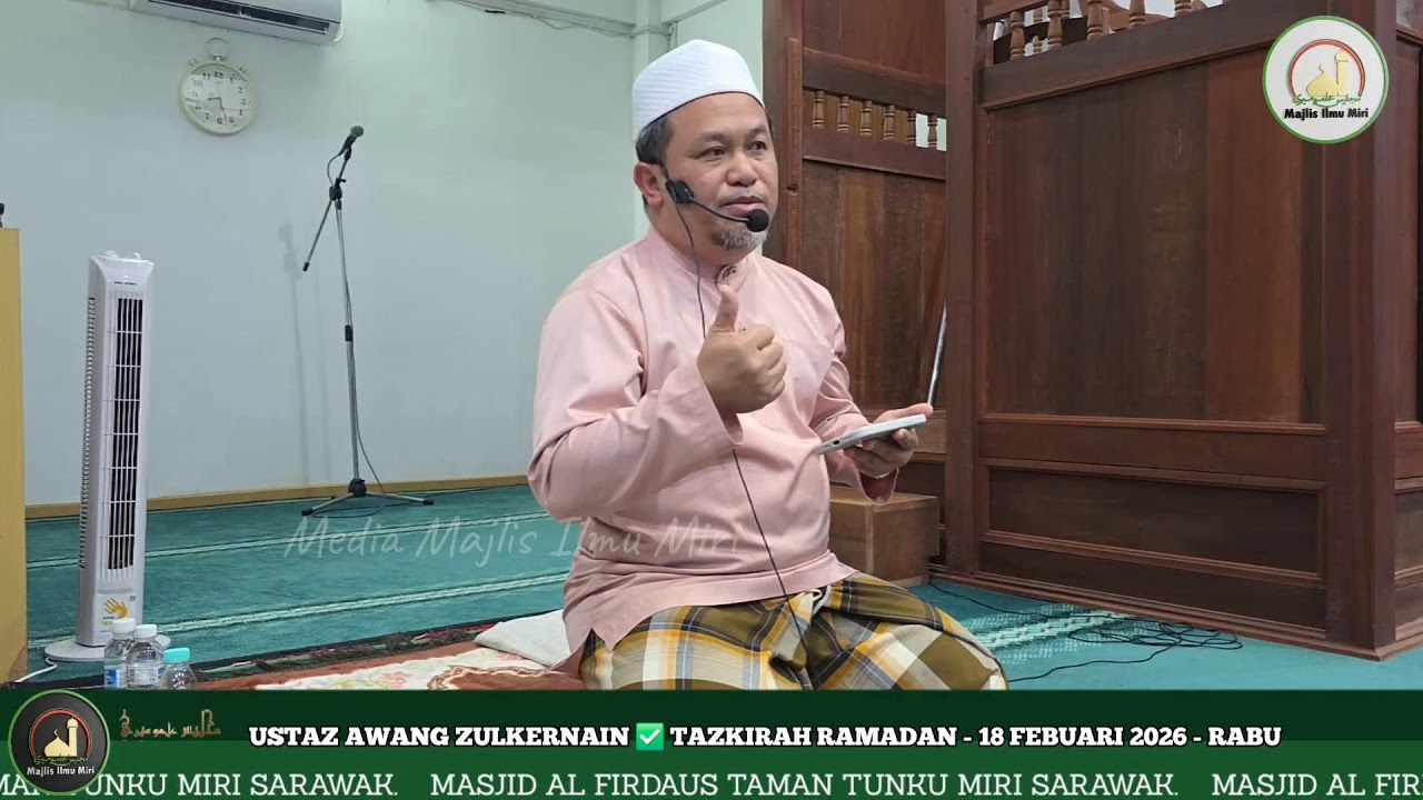 Live streaming of Majlis Ilmu Miri