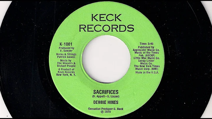 Debbie Hines - Sacrifices [Keck] 1975 70's Soul Ba...