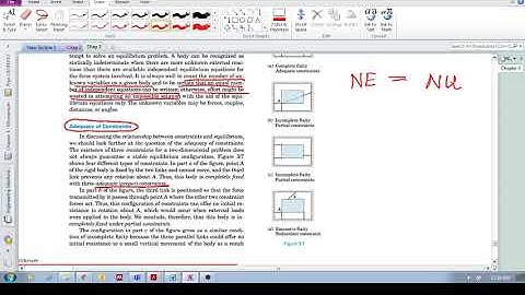 Chap 3.3 - Equilibrium conditions (f): Adequacy of constraints